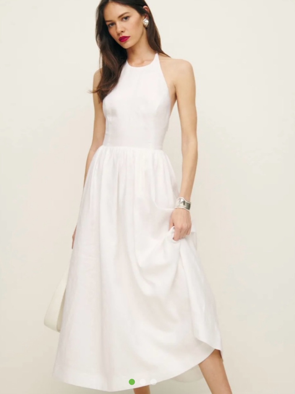 Reformation Percy Linen Dress